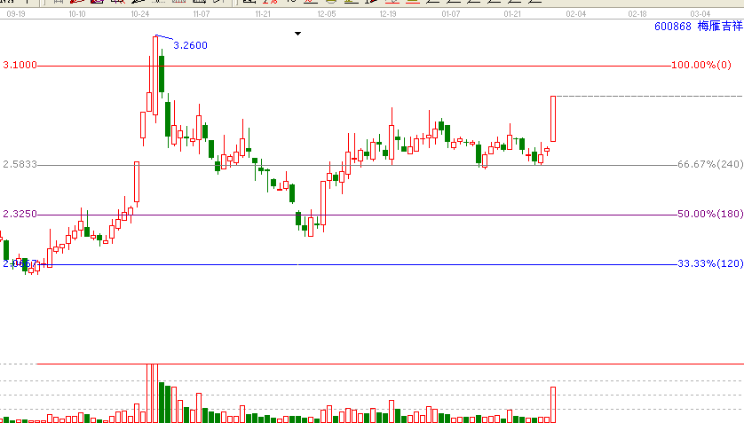 江恩時間共振—經典案例600868