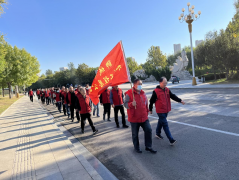 為 不斷提升 干部職工 健康素養(yǎng)，以飽滿的精神面貌和良好的工作狀態(tài)，喜迎黨的二十大勝利召開。 10月9日，聊城市水利工程總公司組織干部職工開展強(qiáng)身戰(zhàn)役 活力水城健步走活動(dòng)。